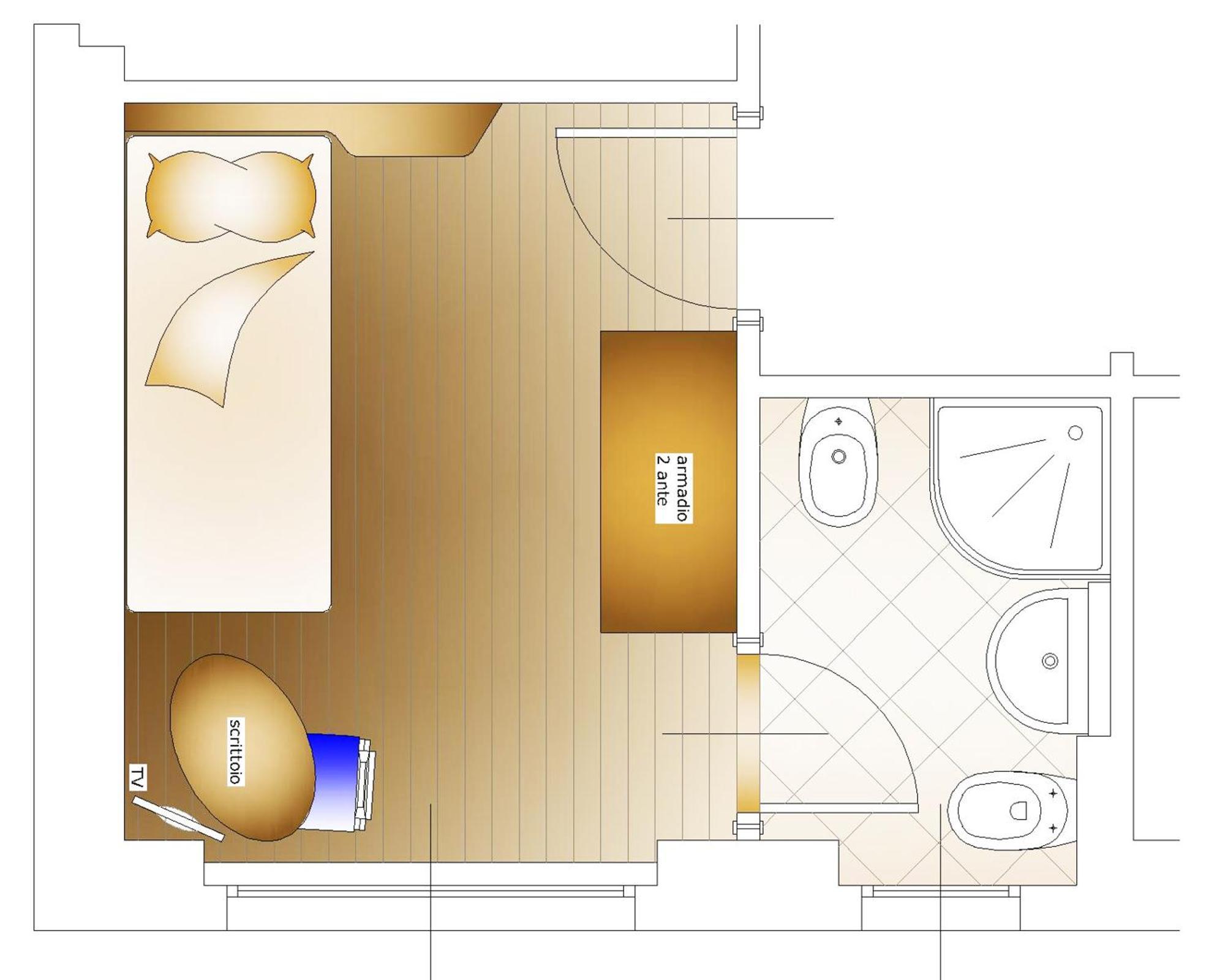 בורמיו Hotel Larice Bianco חדר תמונה